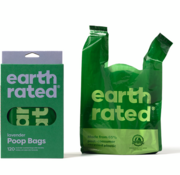 Earth Rated Earth rated met Handvat - Hondenpoepzakjes - Gerecycled plastic - Lavendel - 120 stuks