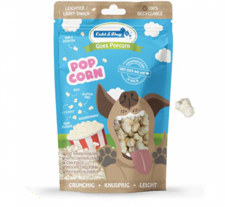 Cold&Dog Dog Popcorn 50gr