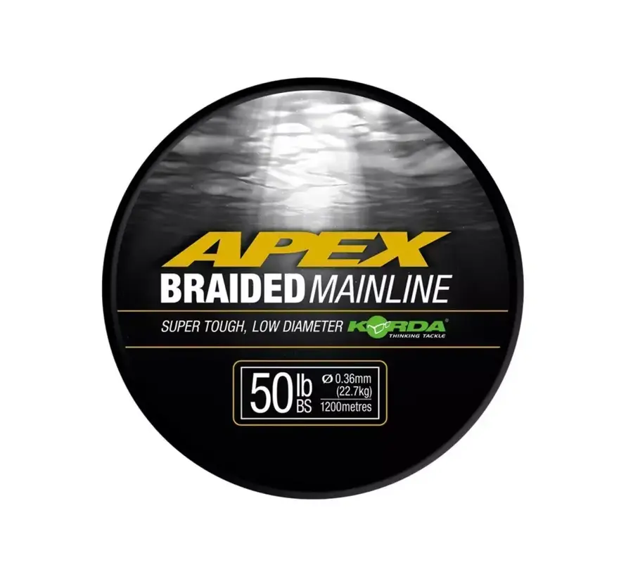 Korda Apex Braided Mainline 0,36mm, 50lb - 450m