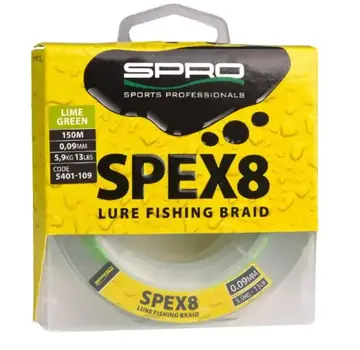 SPRO Spro Spex8 Braid Lime Green 0.30mm 150m