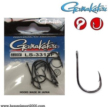 GAMAKATSU LS-3313 Karperhaak 6 (14stuks)