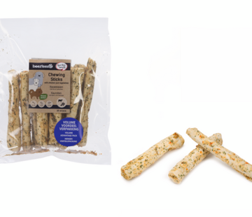 Beeztees Beeztees Culinair Kauwstaafjes - Hondensnack - Kip en Groente - Voordeel - 10 stuks
