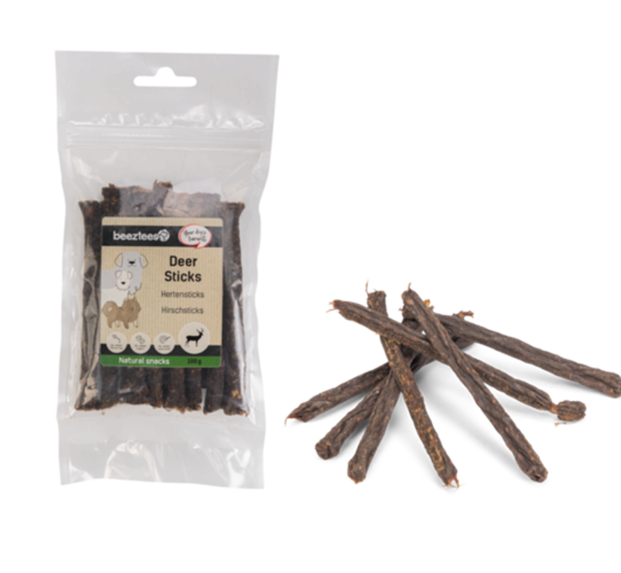 Beeztees Hertensticks - Hondensnack - 100 gram