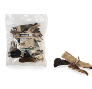 Beeztees Beeztees Runderhuid Met Haar - Hondensnack - 500 gram