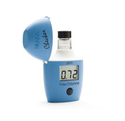Hanna Instruments Checker-fotometer voor vrij chloor LR, 0,00 tot 2,50 mg/l met starterskit reagentia en 2 cuvetten
