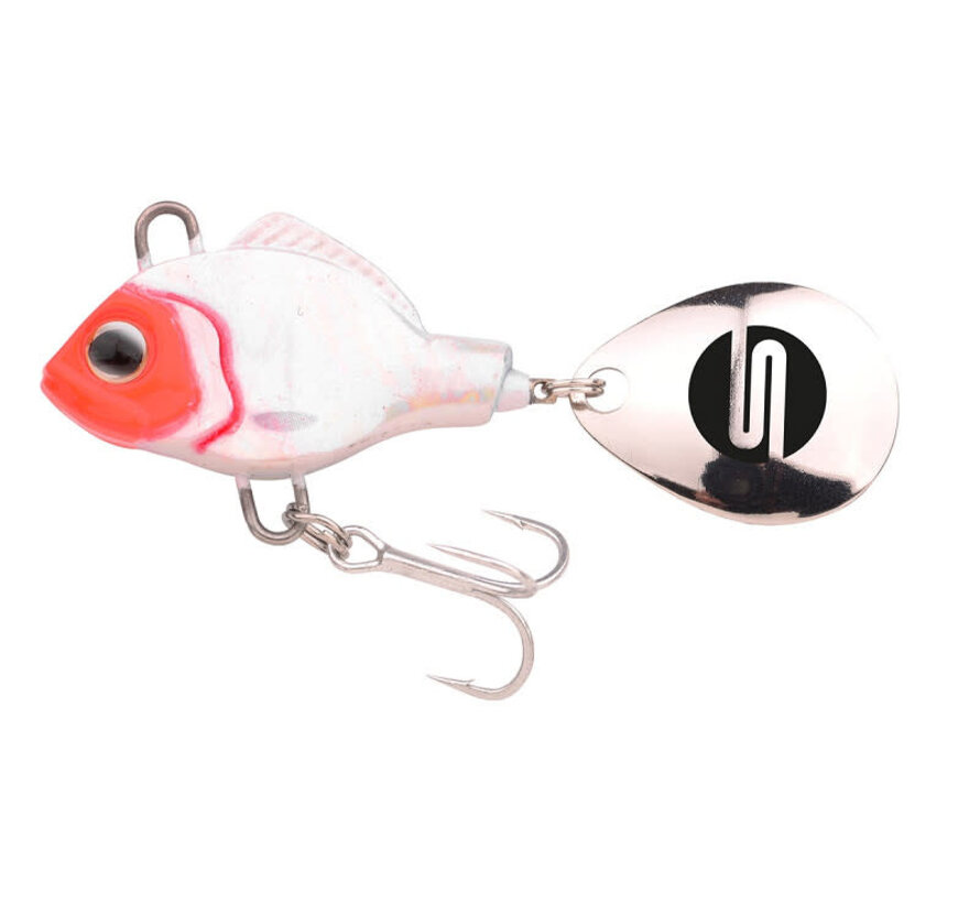 Spro: Asp SPINNER - 5G White Bleeder