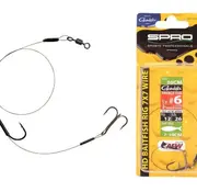 SPRO Spro Hd Baitfish Rig 1X Treble Size 4 1X Single Hook 18Kg 30cm
