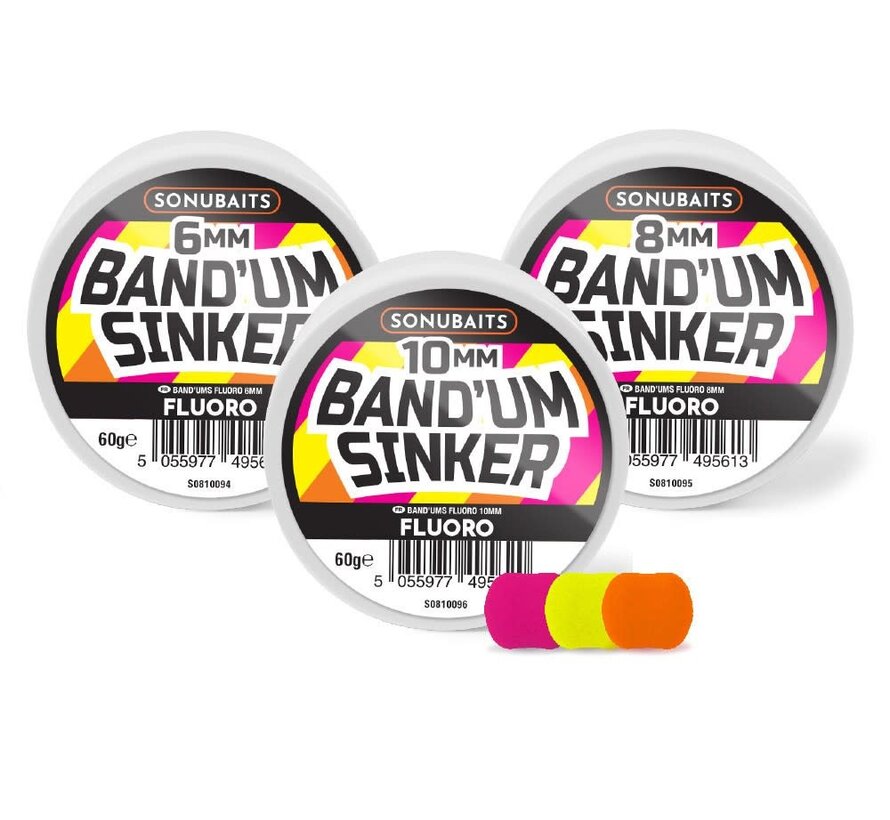 Sonubaits Fluoro 10 mm Band' Um Sinker