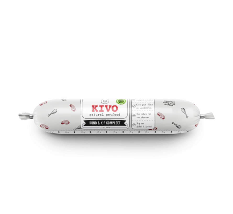 Kivo kip rund 250 gram 40 stuks