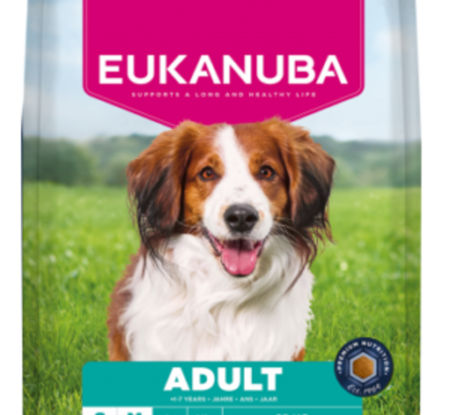 Eukanuba Adult Small & Medium Breed - Hondenbrokken - Lam&Rijst 3 kg