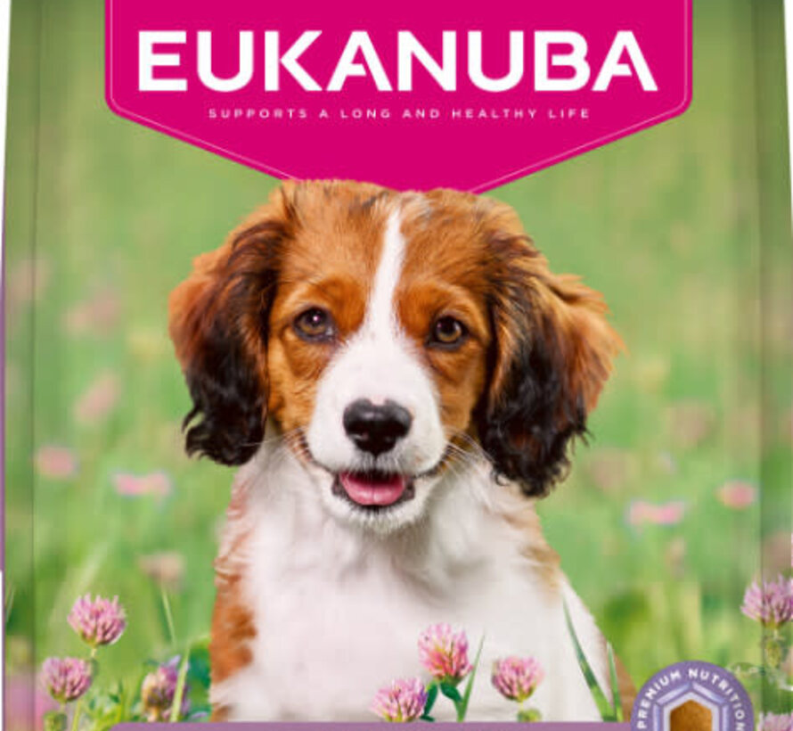 Eukanuba Puppy Small & Medium Breed - Hondenbrokken - Lam&Rijst 12 kg