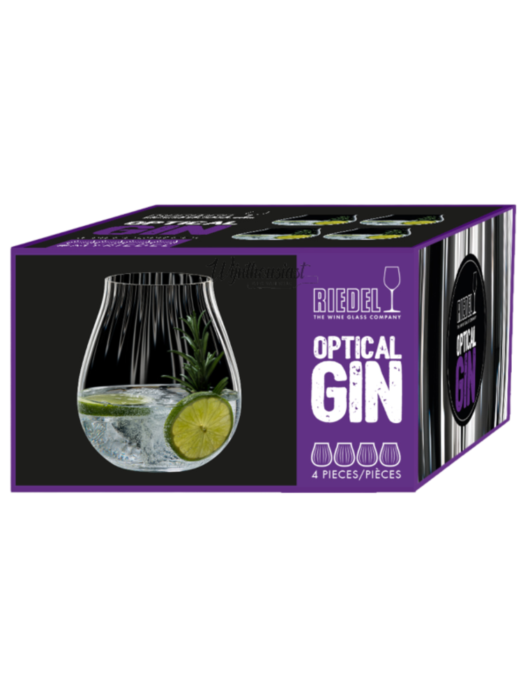 Riedel Riedel Optical O Gin set Crystal prijs per set van 4 glazen   - Copy - Copy