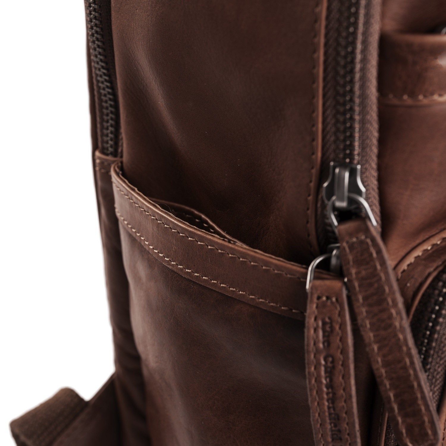 Leather Backpack Brown Austin The Chesterfield Brand