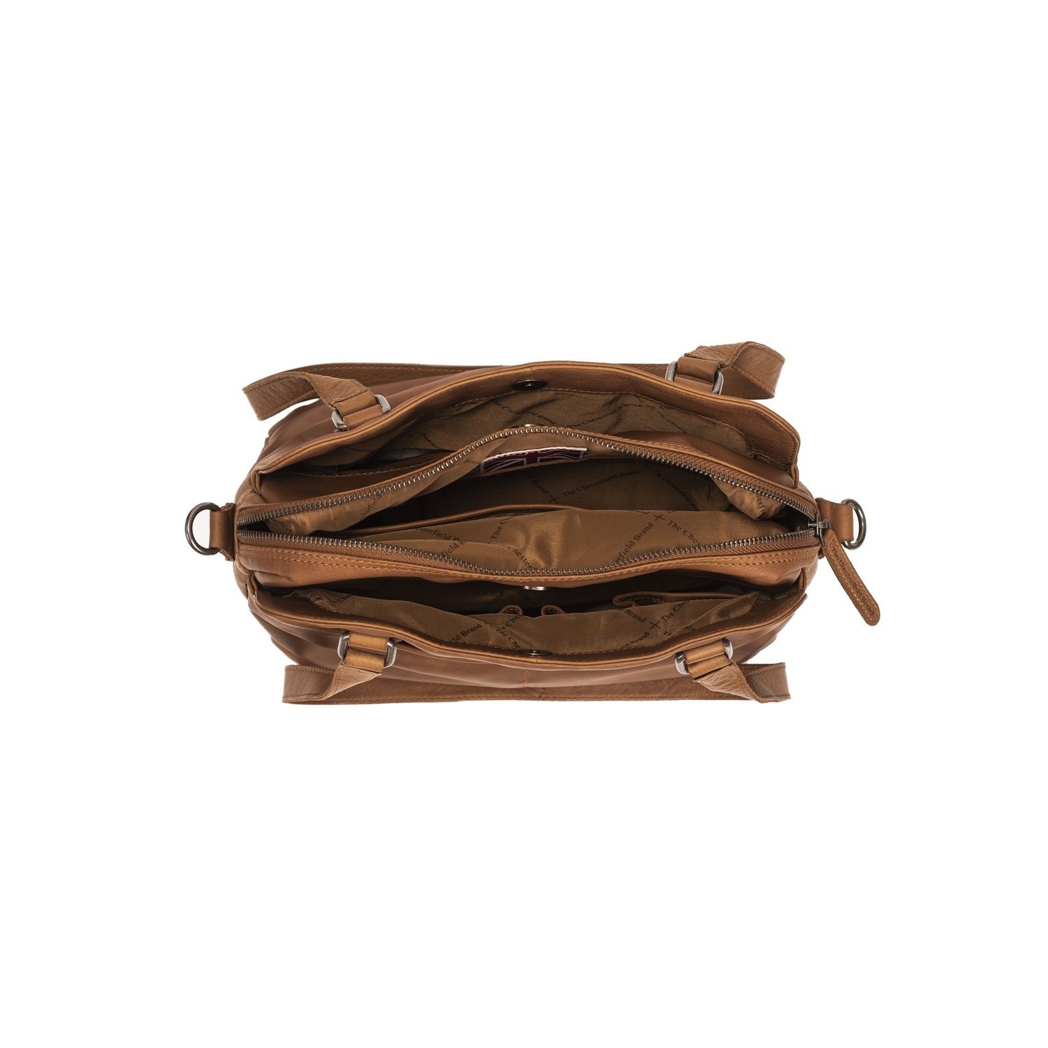 Leather Shoulder Bag Cognac Bilbao - The Chesterfield Brand