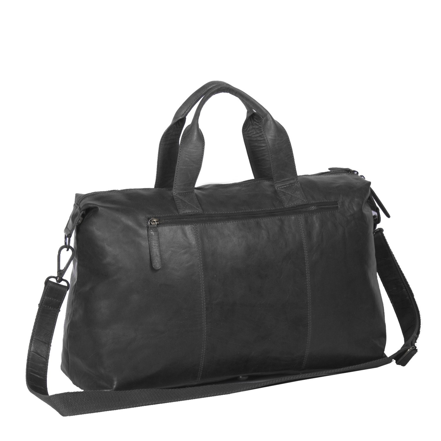 weekend leather bag