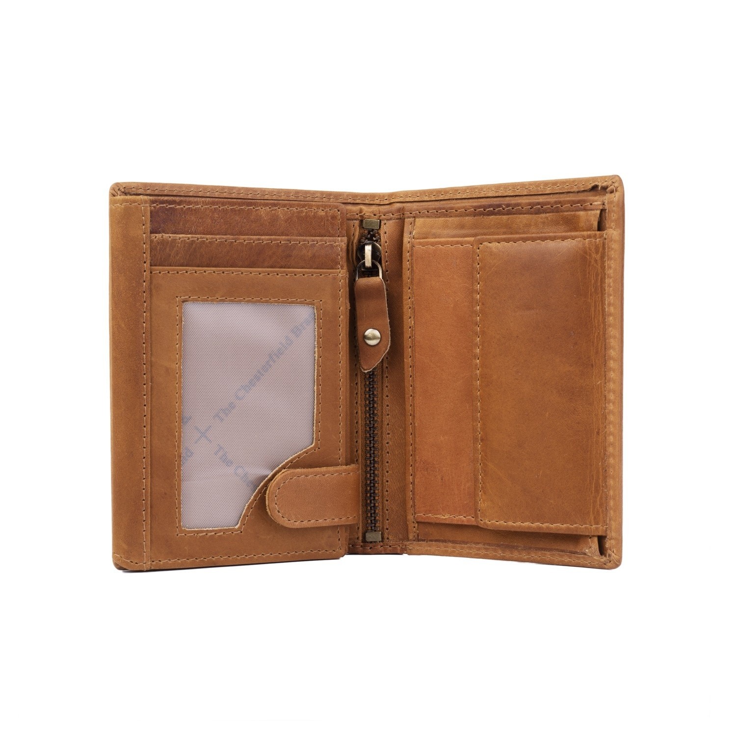 Leather Wallet Off White Portland - The Chesterfield Brand