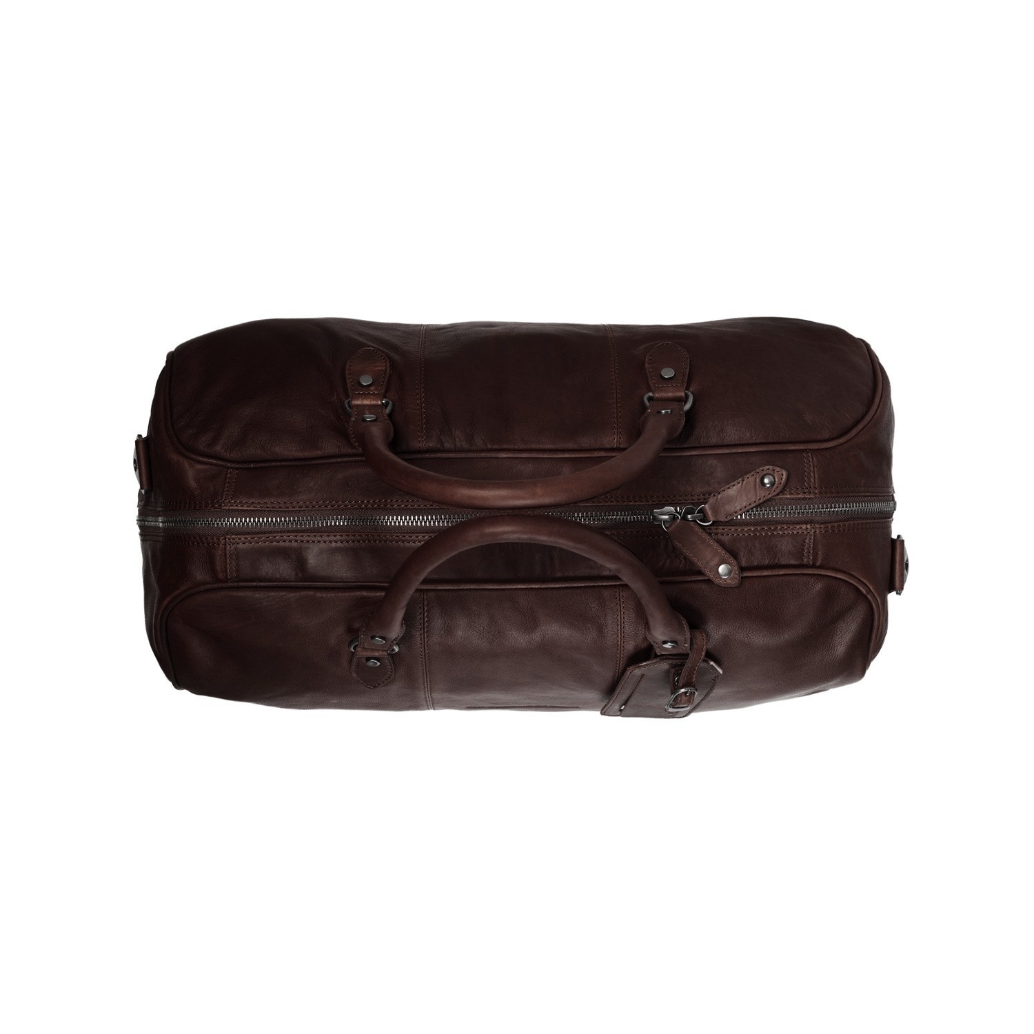 Leather Weekend Bag Brown William The Chesterfield Brand
