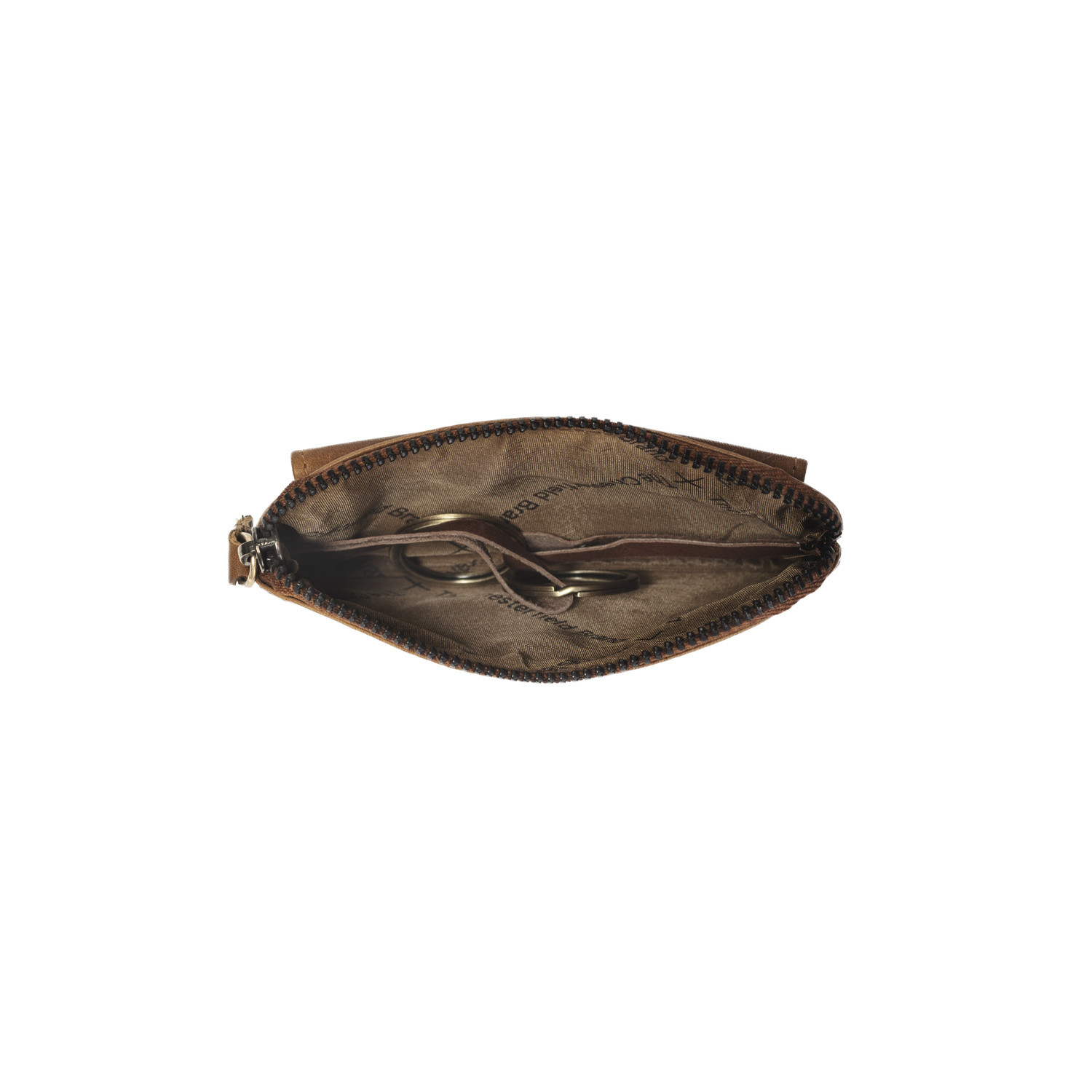 Leather Key Pouch Cognac Oliver - The Chesterfield Brand