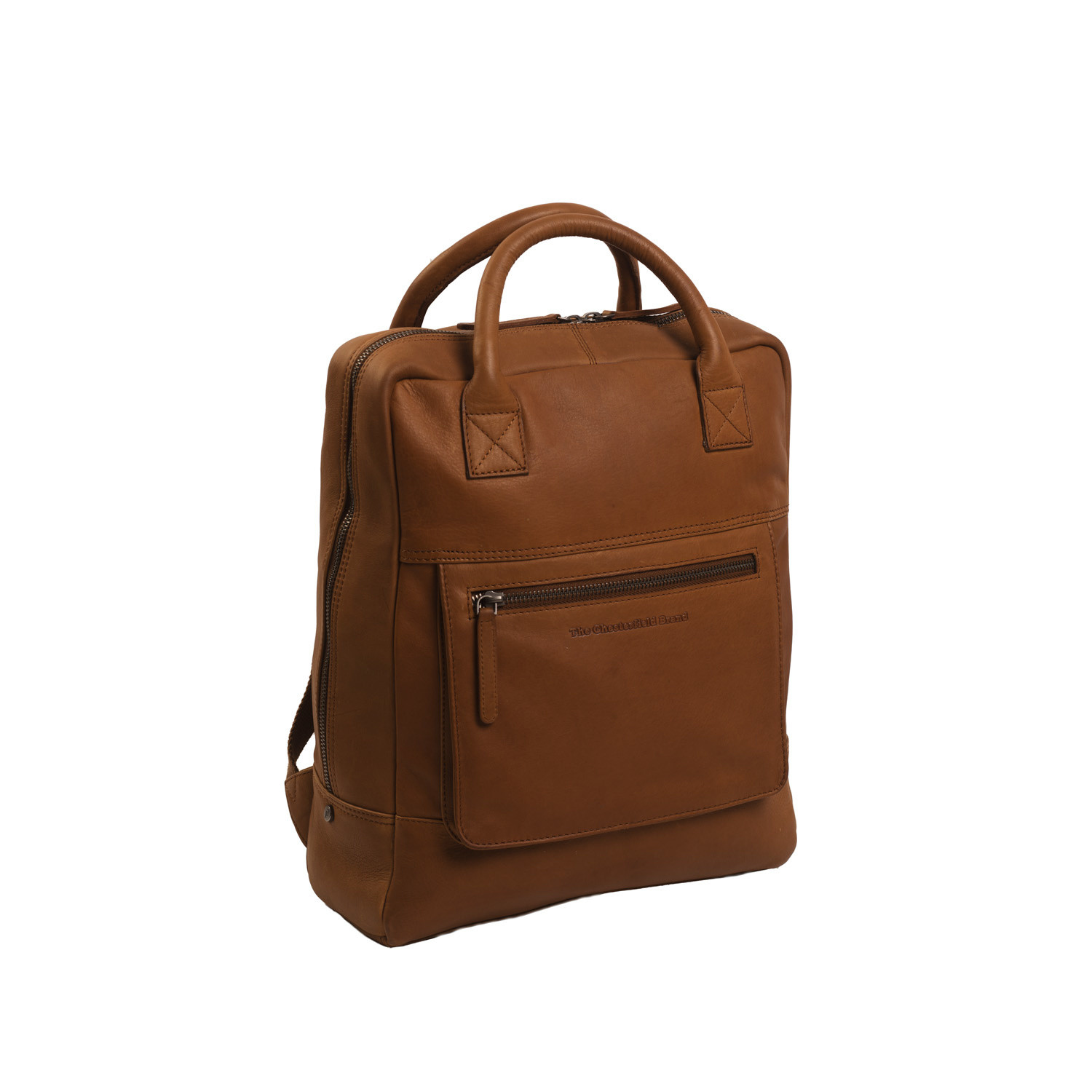 business leather backpack