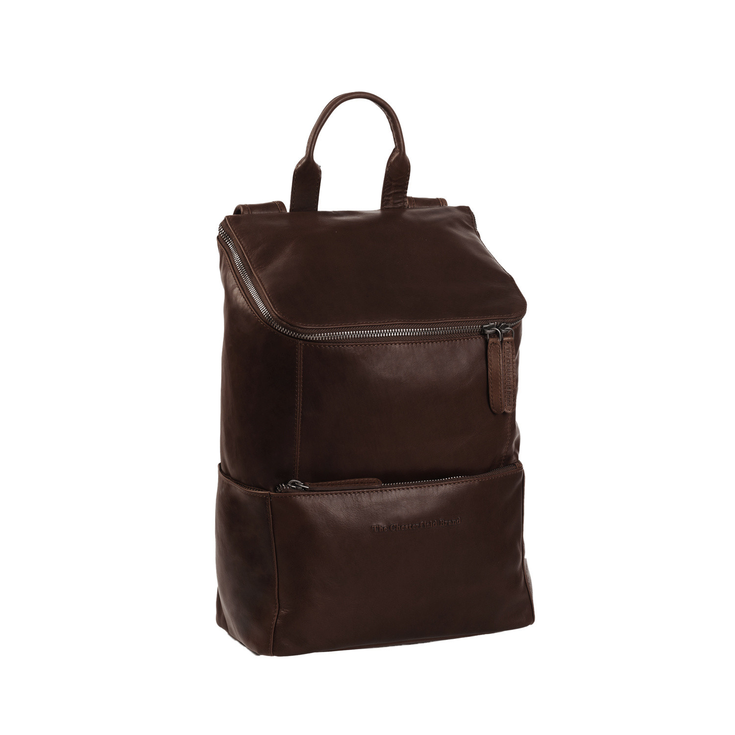 Leather Backpack Brown Sanya - The 