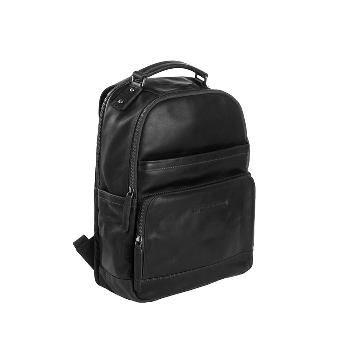 Leather Backpack Black Saar - The Chesterfield Brand