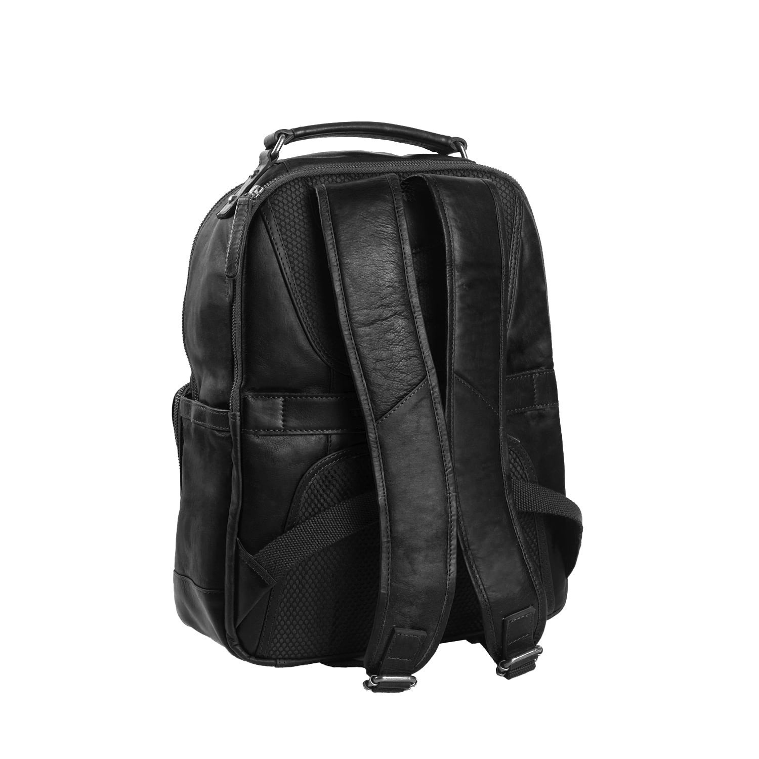 Leather Backpack Black Austin - The Chesterfield Brand