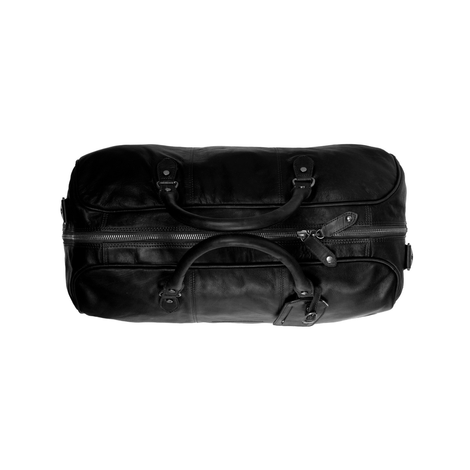 Leather weekend bag Louis Vuitton Black in Leather - 31523280