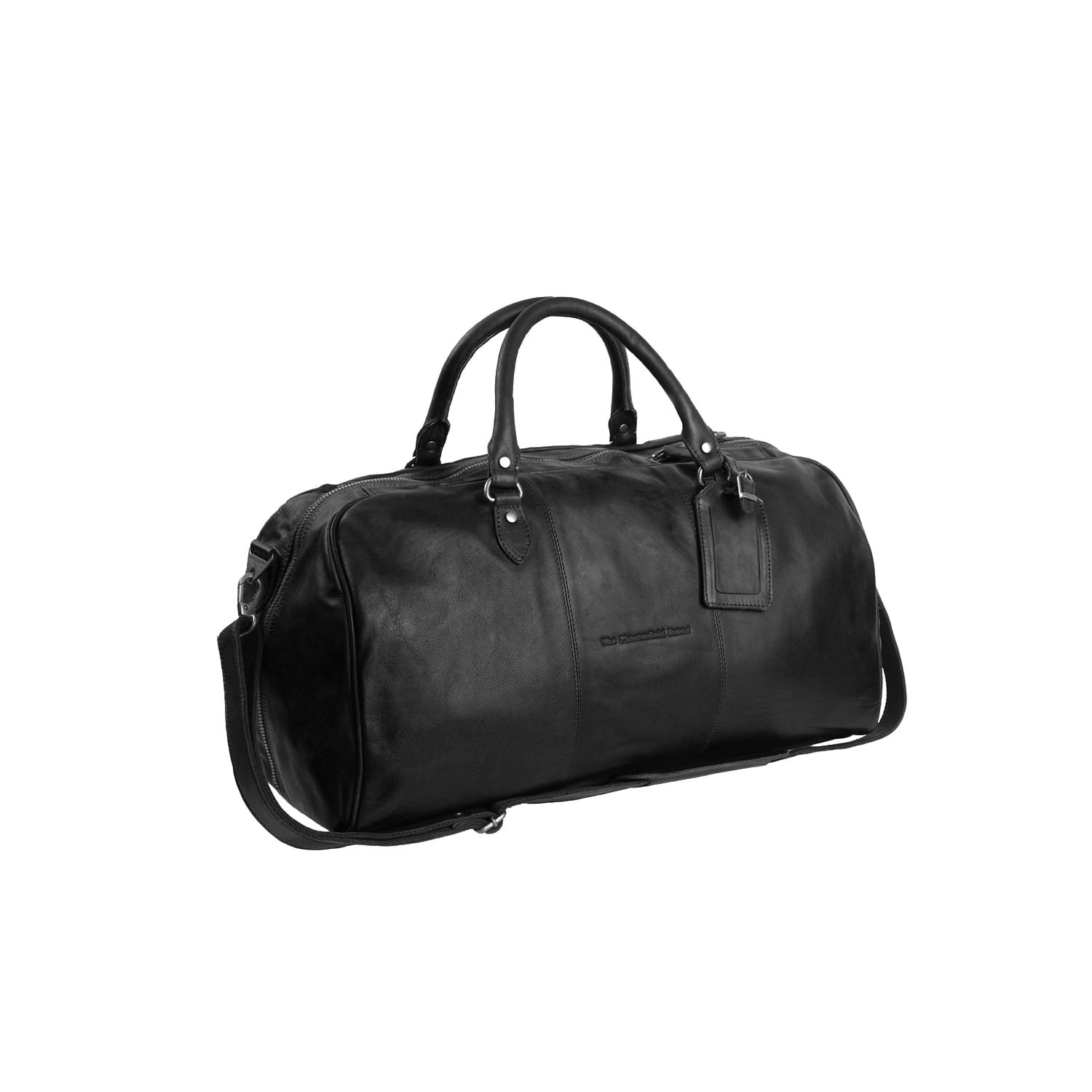 Leather Weekend Bag Black William - The Chesterfield Brand