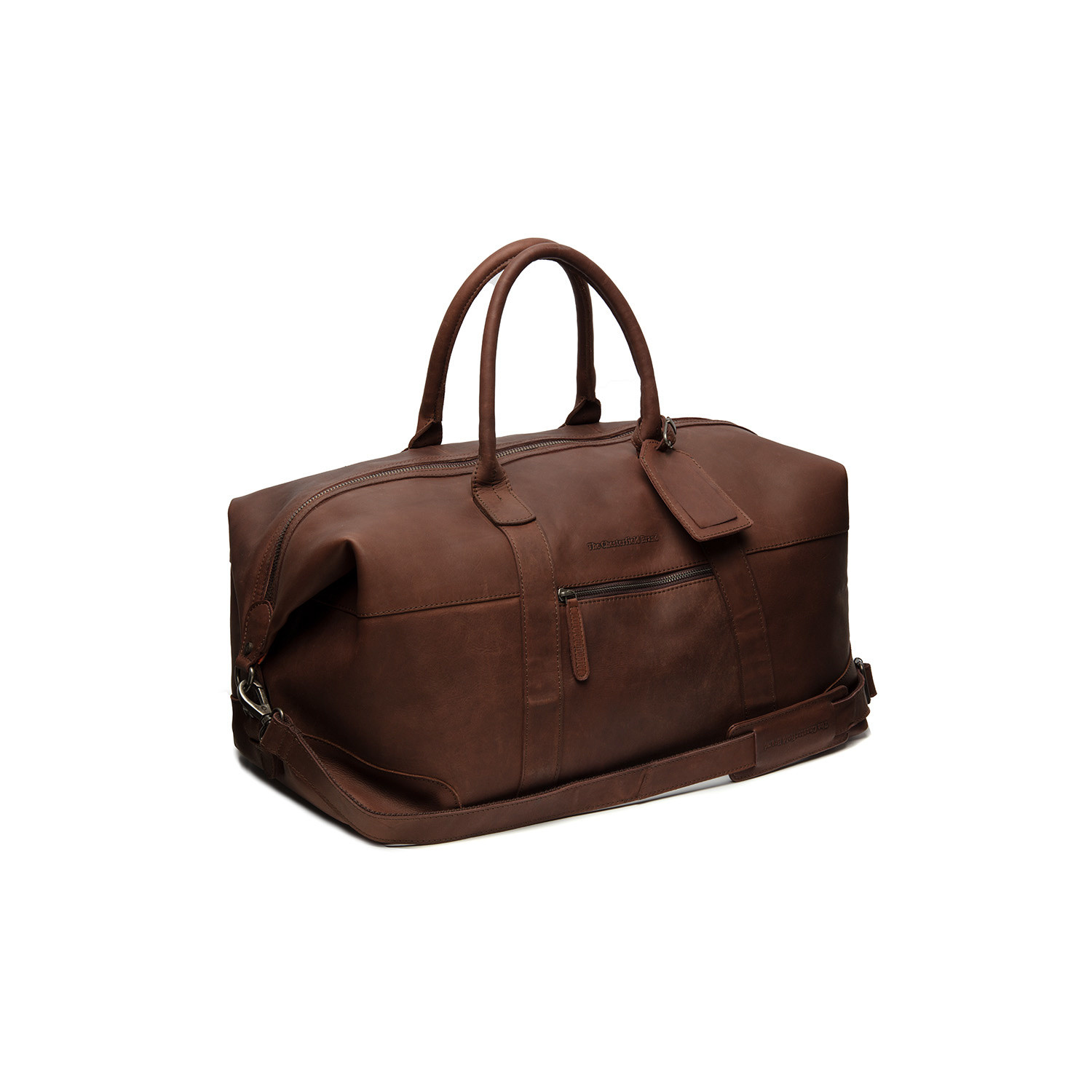 Leather Weekend Bag Brown Portsmouth - The Chesterfield Brand