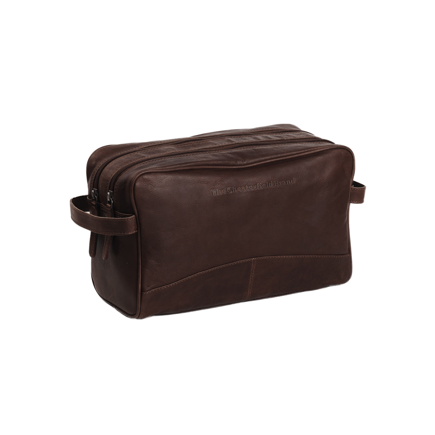 Leather Toiletry Bag Brown Stefan The Chesterfield Brand