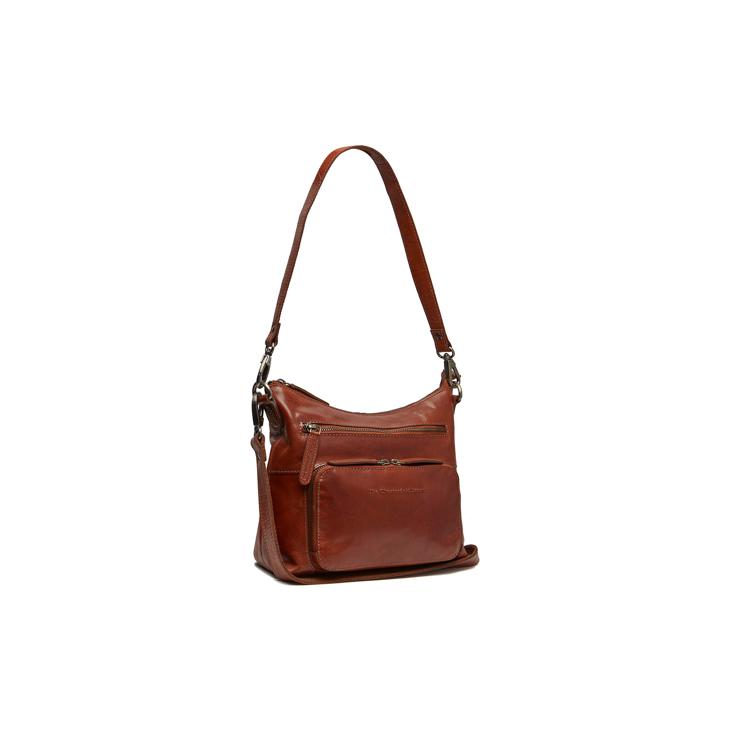 Leather Shoulder Bag Cognac Tula - The Chesterfield Brand