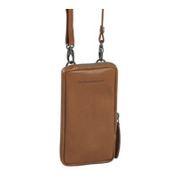 Phone Pouch - Brown leather pouch