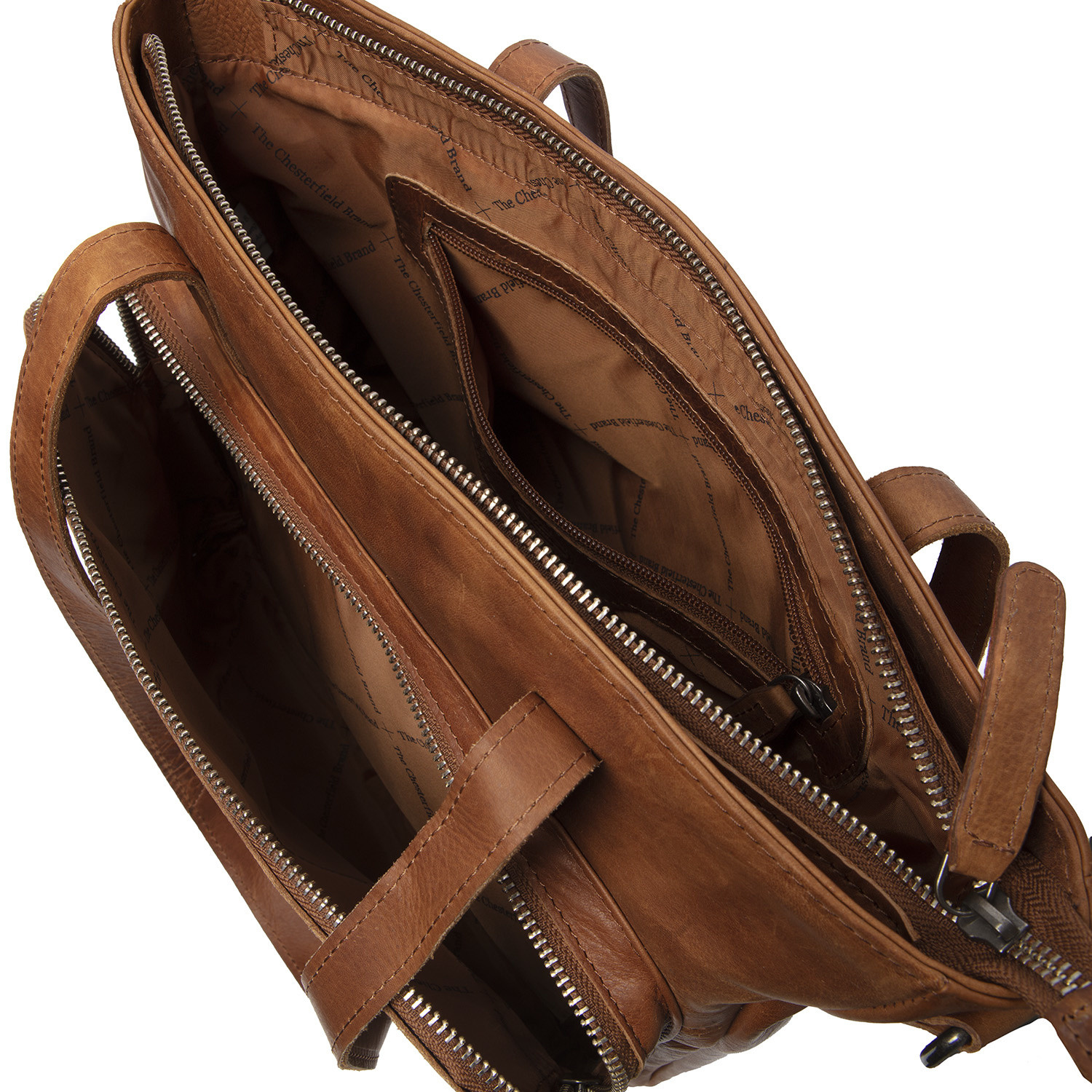 Leather Shoulder Bag Cognac Alicante The Chesterfield Brand