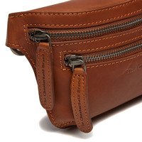 Leather Waist Pack Cognac Toronto - The Chesterfield Brand