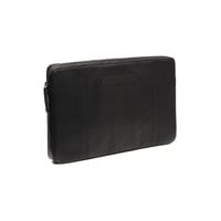 Leather Laptop Sleeve Black Miami 15 Inch - The Chesterfield Brand