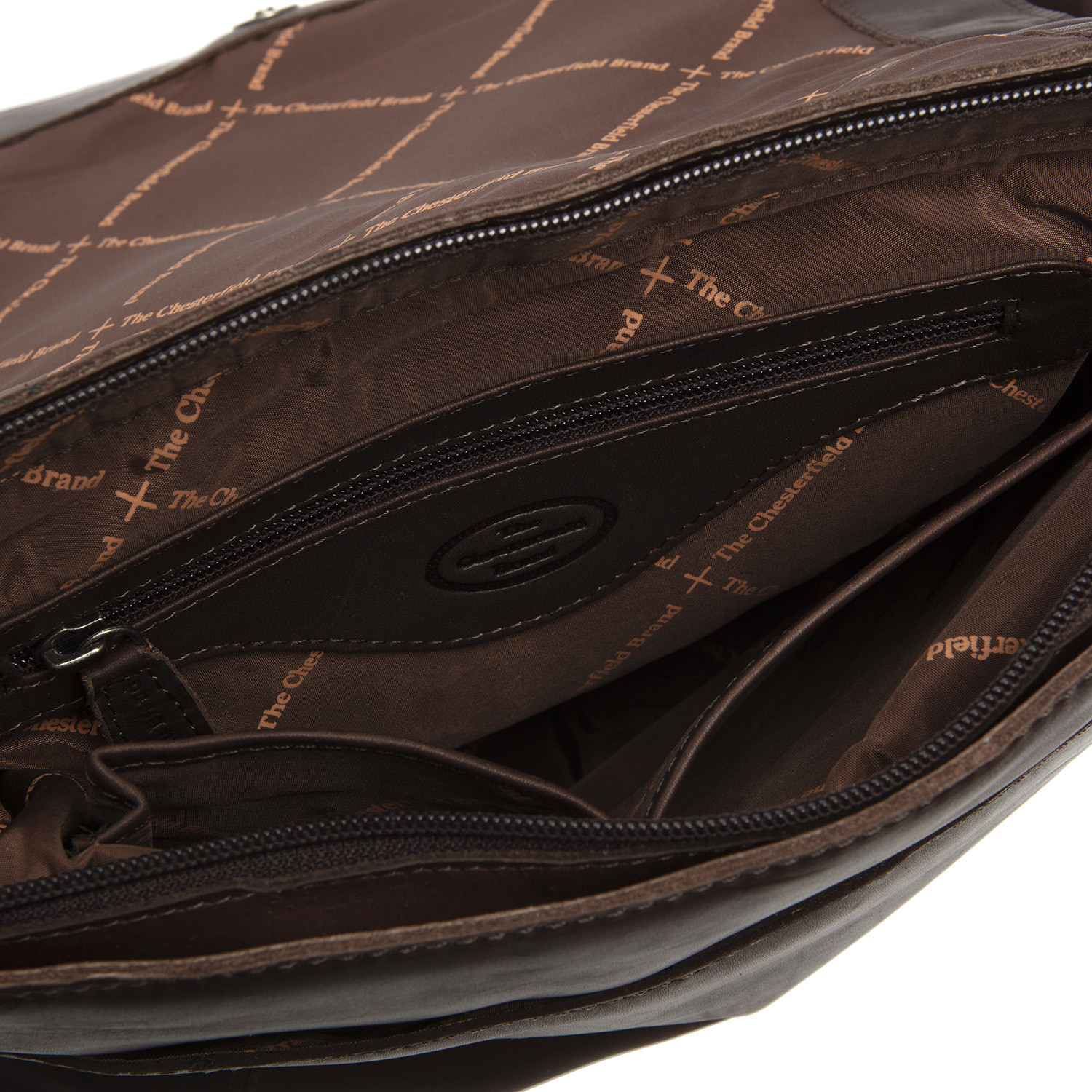 Timberland leather sale messenger bag