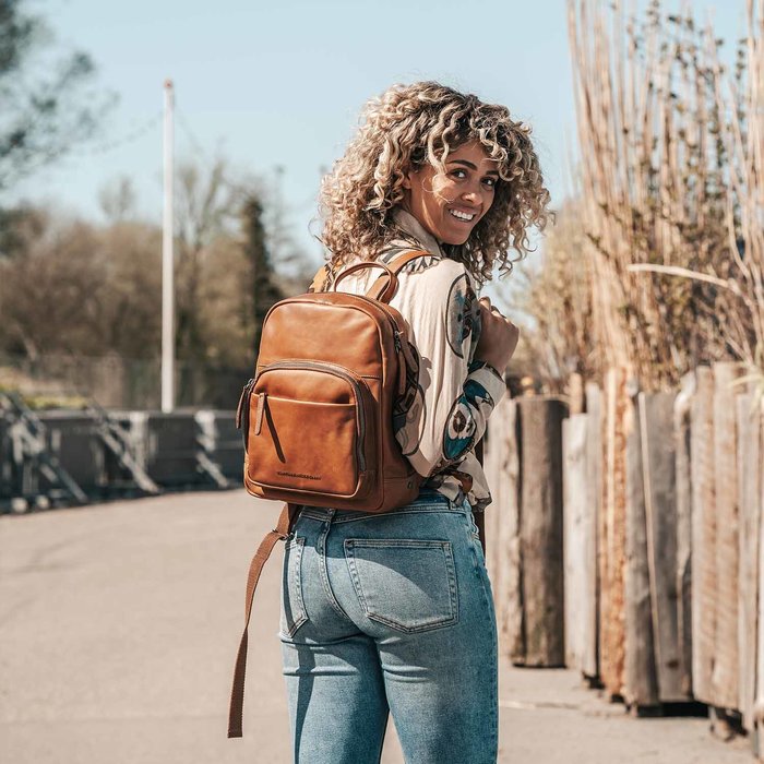 Sac à dos homme cuir vintage