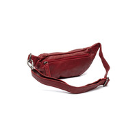 red leather fanny pack or belt bag — MUSEUM OUTLETS