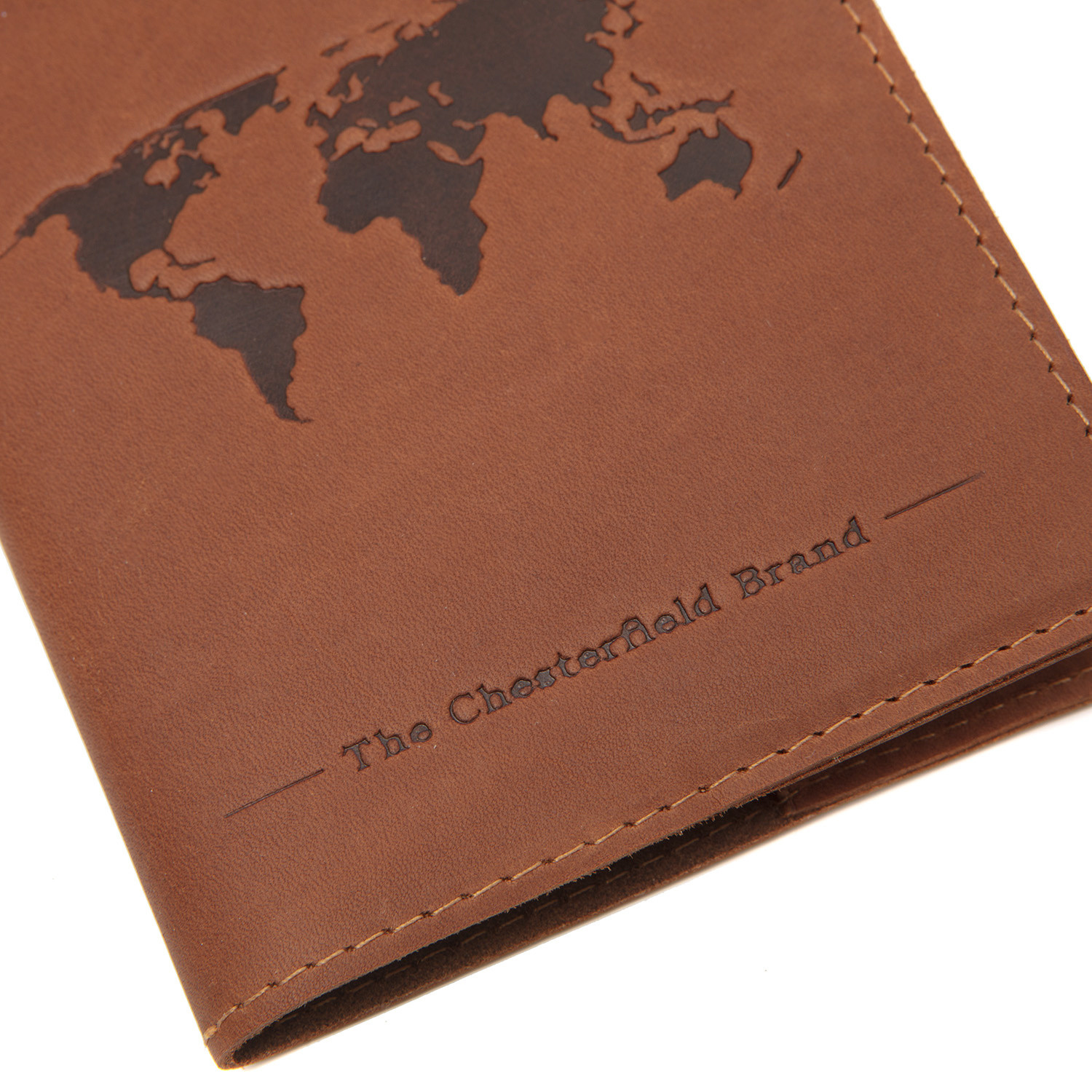 vermogen zonde Canberra Leren paspoorthoesje Cognac - The Chesterfield Brand