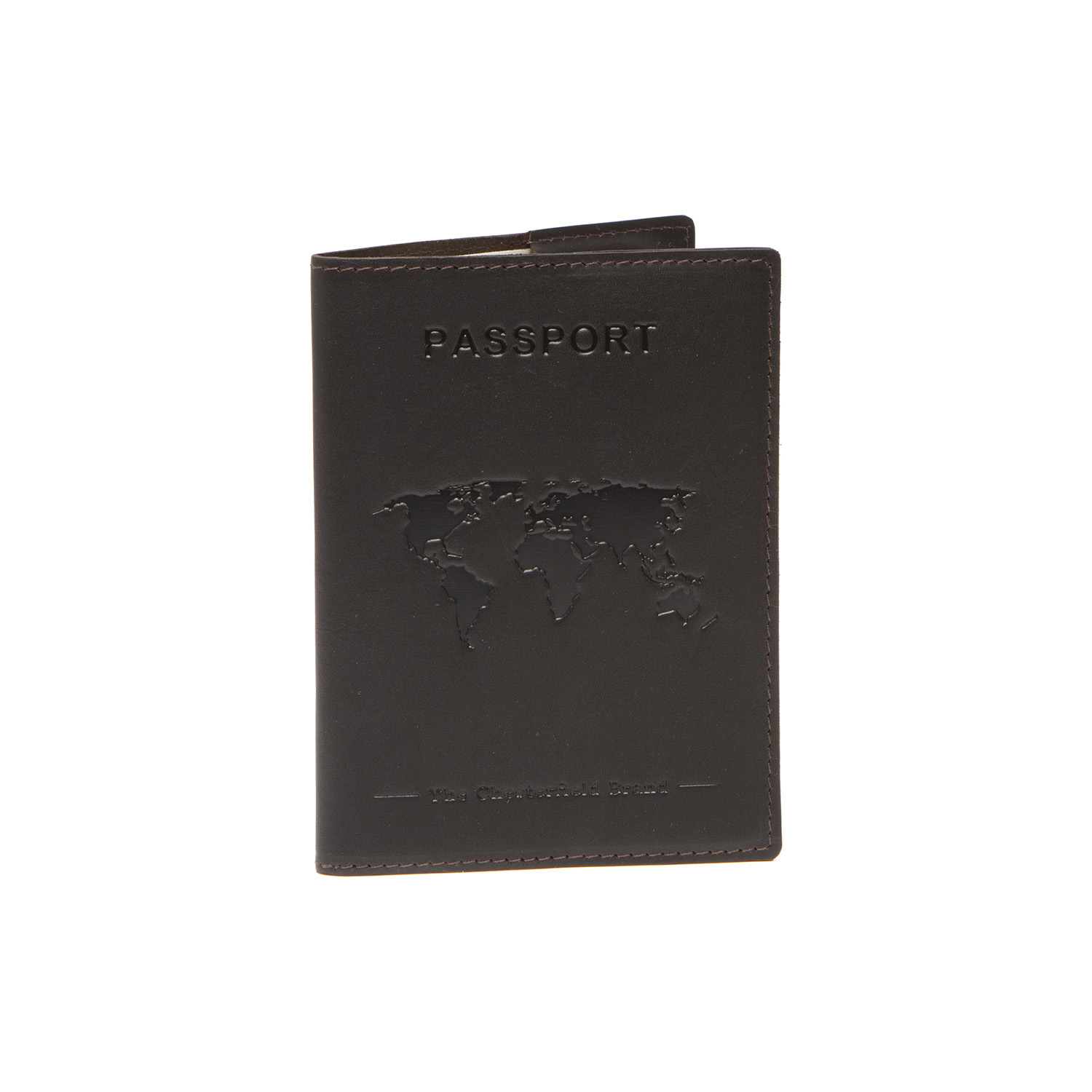 Leather Passport Case Brown The Chesterfield Brand