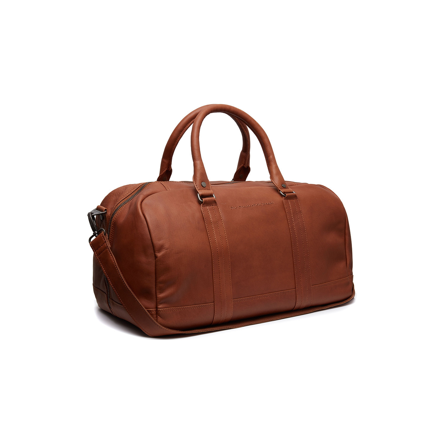 Leather Weekender Cognac Perth - The Chesterfield Brand