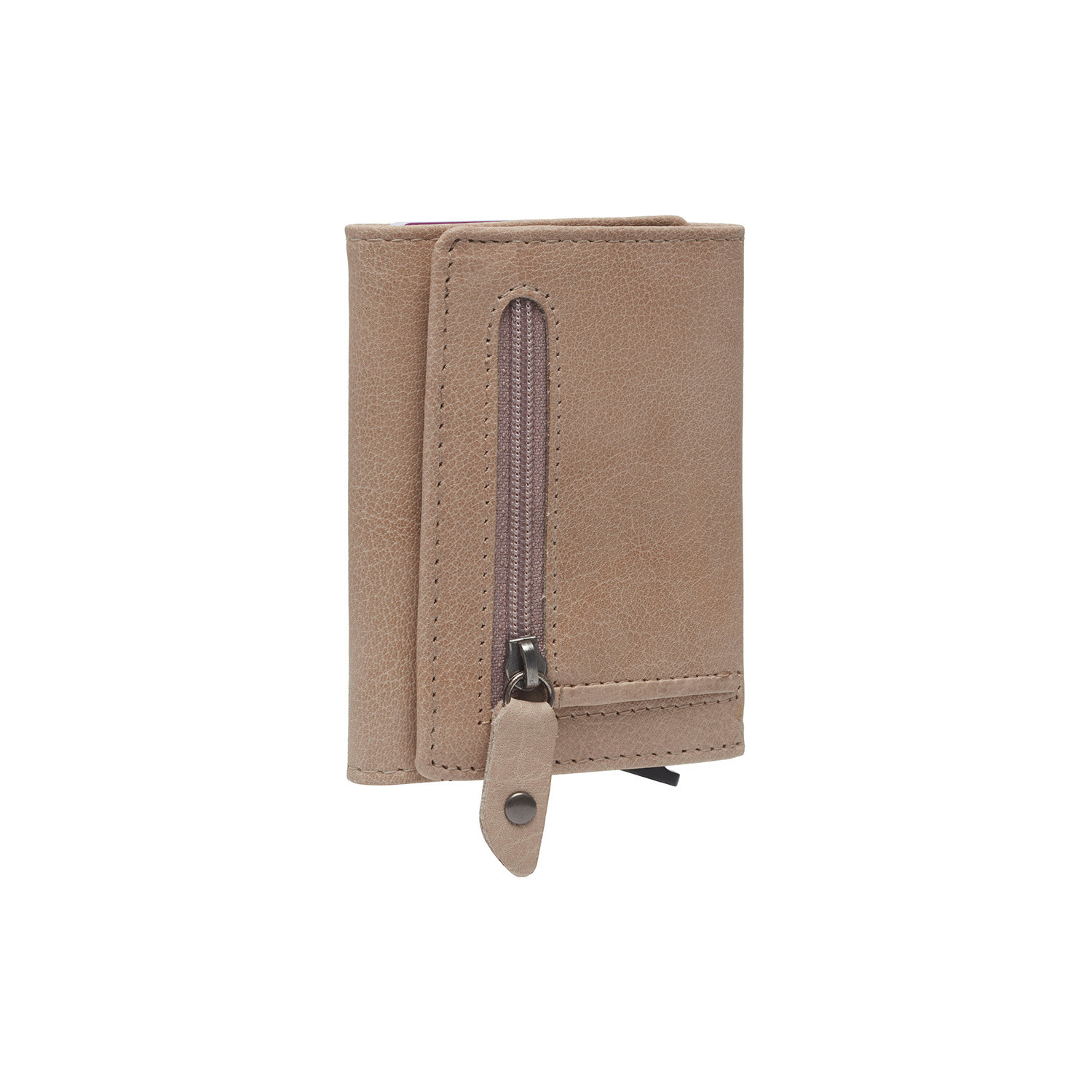 Leather Wallet Off White Portland - The Chesterfield Brand