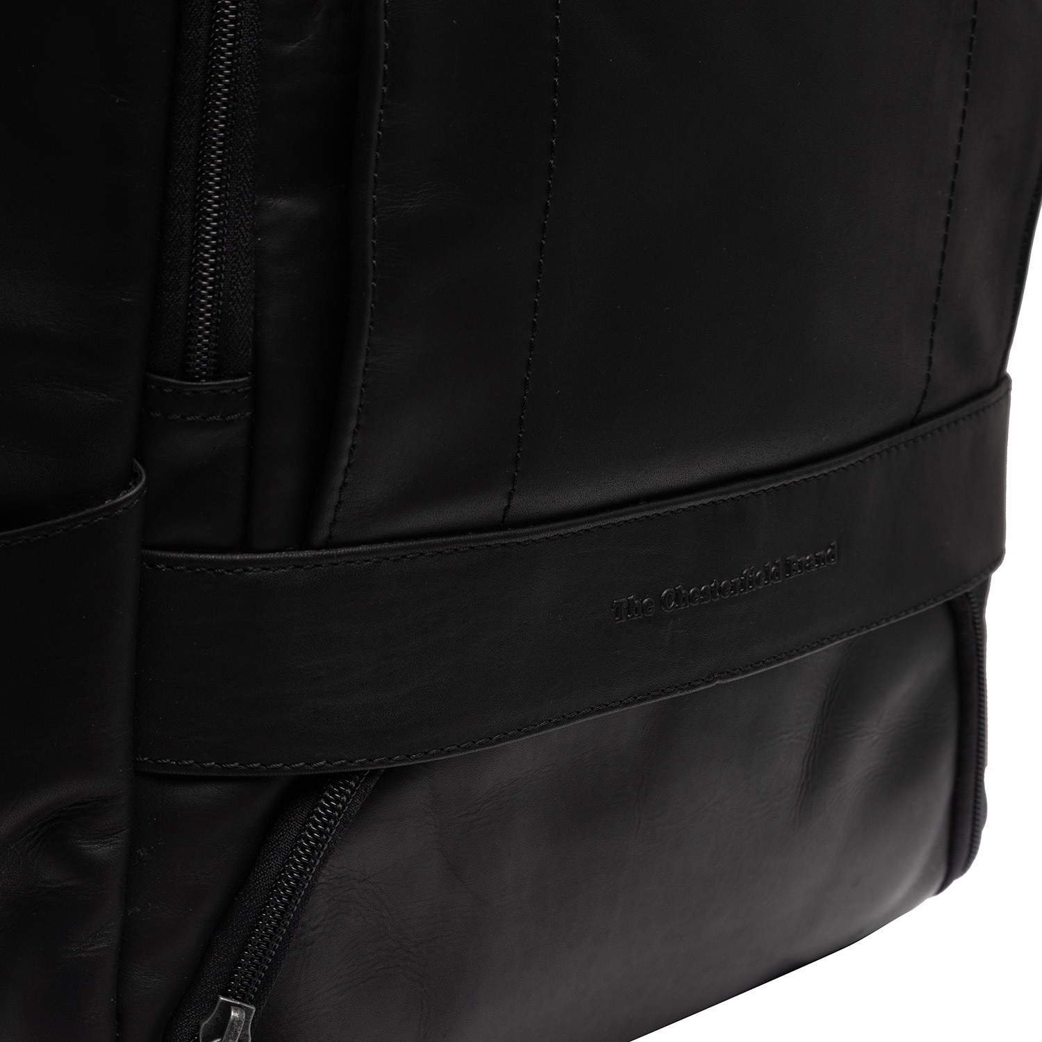 Leather Backpack Black Chelsea - The Chesterfield Brand