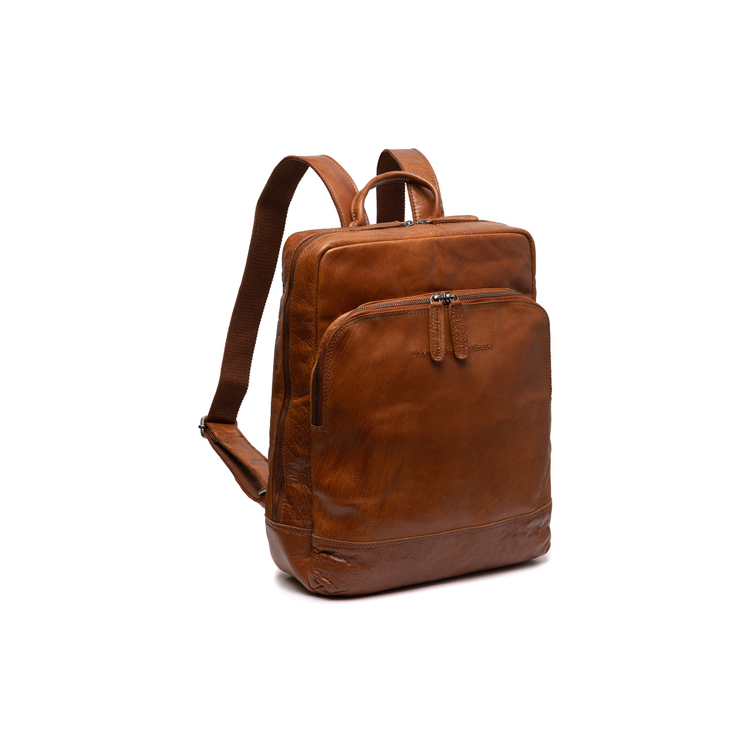 Leather Backpack Cognac Mack - The Chesterfield Brand