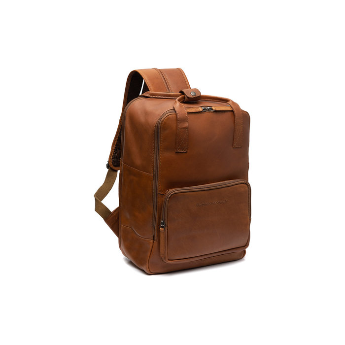 Brown Leather Rucksack for Men or Women Waxed Brown Leather 