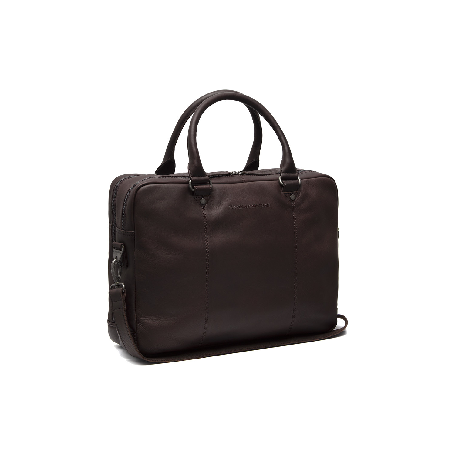 Leather Laptop Bag Brown Boston - The Chesterfield Brand