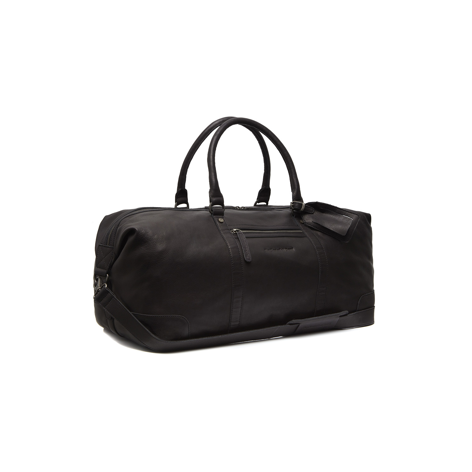 Leather Weekend Bag Black Lorenzo The Chesterfield Brand