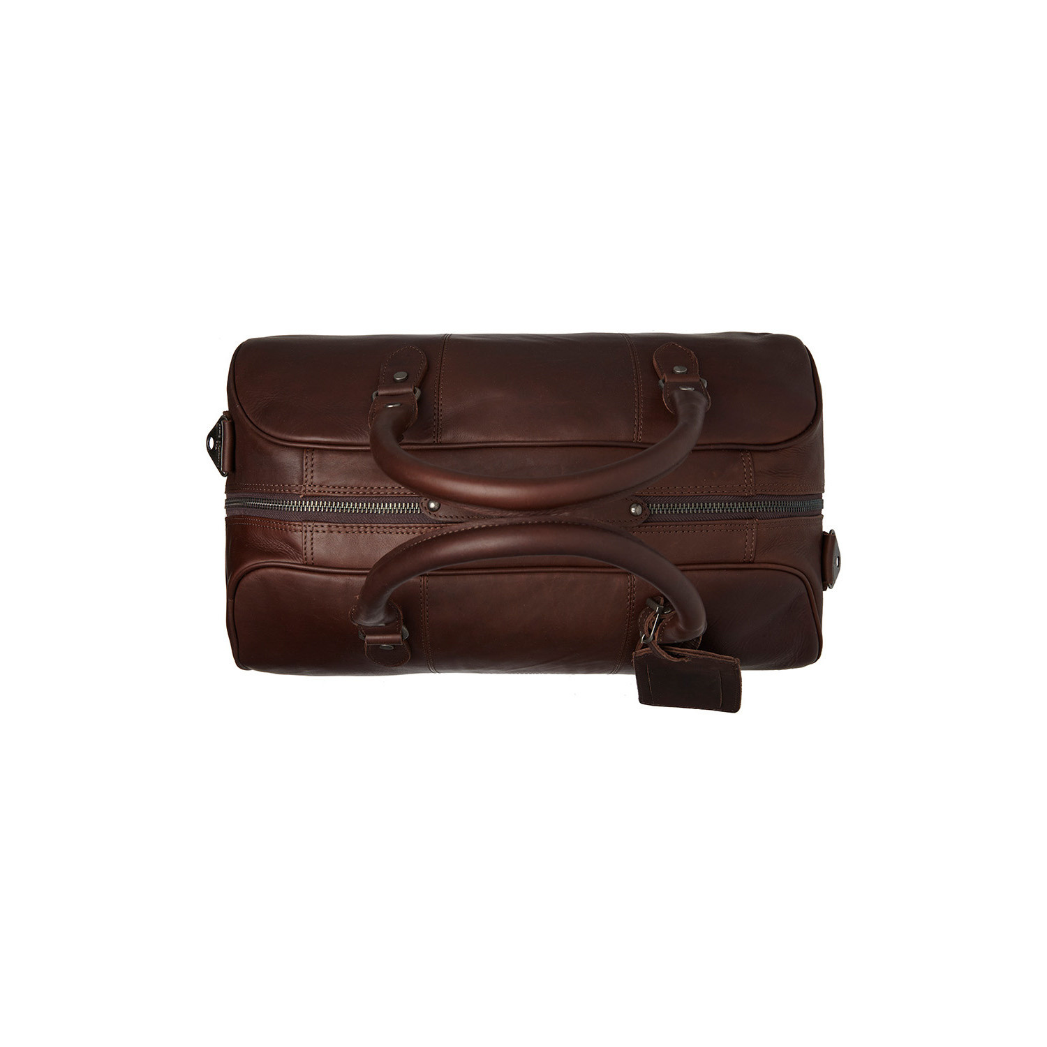 Leather Weekend Bag Brown Liam The Chesterfield Brand