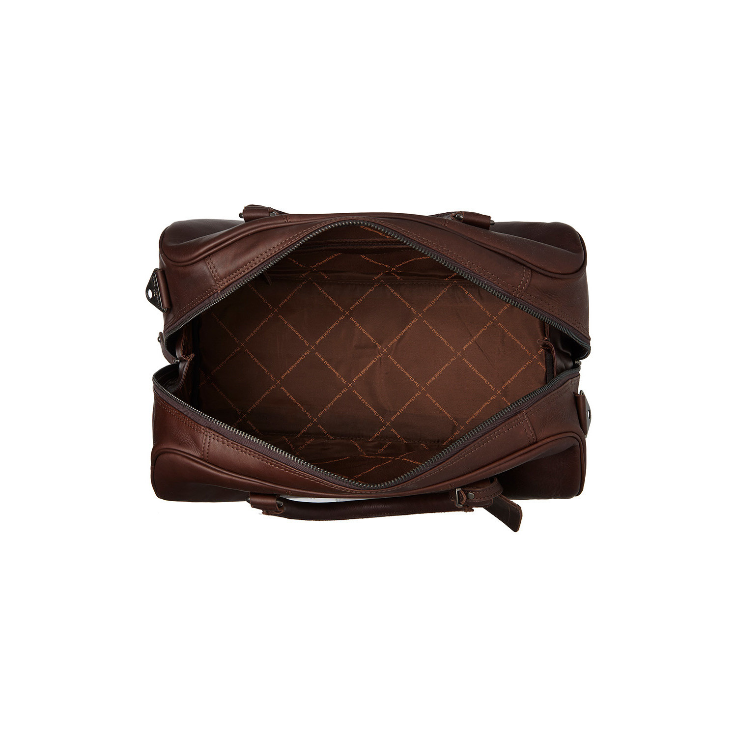 Leather Weekend Bag Brown Liam The Chesterfield Brand