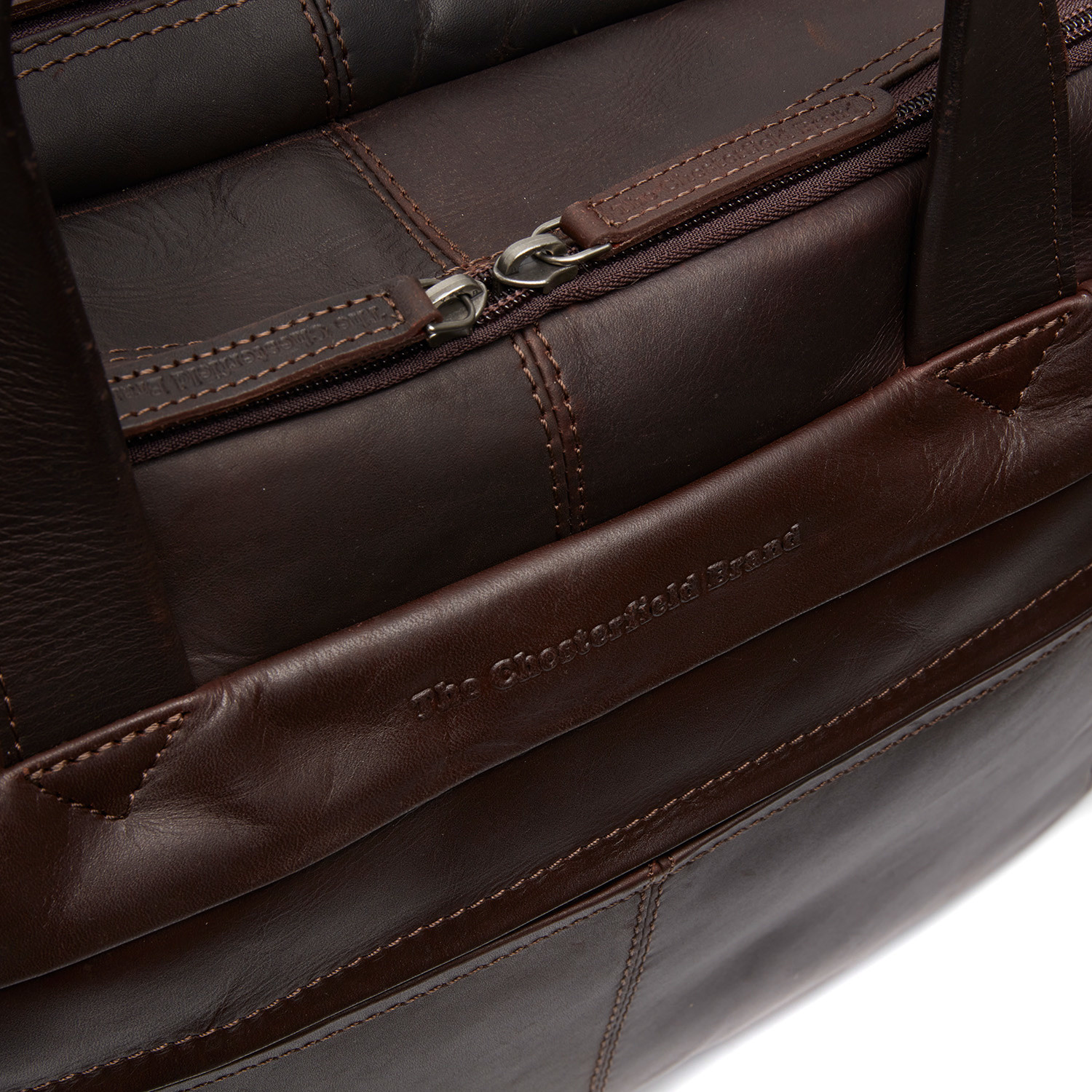 Leather Laptop Bag Brown Ryan - The Chesterfield Brand